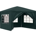 VidaXL Partytent 3x3 m groen