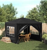 VidaXL Partytent 3x3 m antracietkleurig