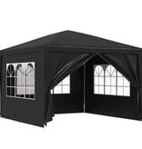 VidaXL Partytent 3x3 m antracietkleurig