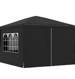 VidaXL Partytent 3x3 m antracietkleurig