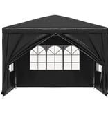 VidaXL Partytent 3x3 m antracietkleurig