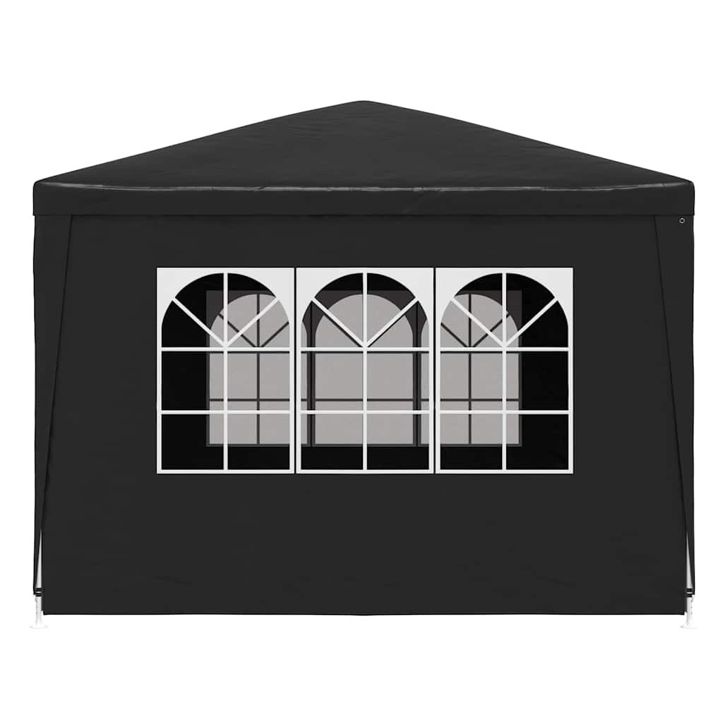 VidaXL Partytent 3x3 m antracietkleurig