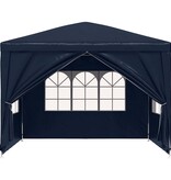 VidaXL Partytent 3x3 m blauw