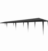 VidaXL Partytent 3x12 m PE antraciet