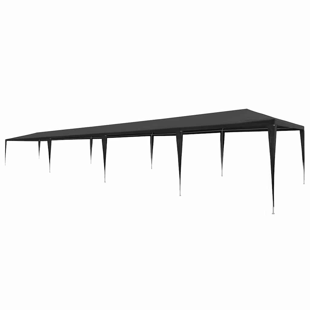 VidaXL Partytent 3x12 m PE antraciet