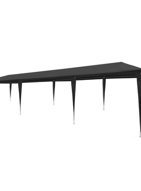 VidaXL Partytent 3x9 m PE antraciet