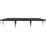 VidaXL Partytent 3x9 m PE antraciet