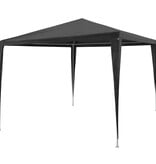 VidaXL Partytent 3x3 m PE antraciet