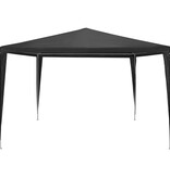 VidaXL Partytent 3x3 m PE antraciet