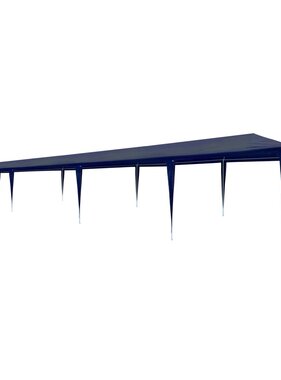 VidaXL Partytent 3x12 m PE blauw