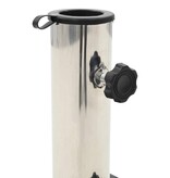 VidaXL Parasolvoet vierkant 28,5 kg graniet zwart