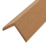 VidaXL Terras hoekplinten 5 st 170 cm HKC teakkleurig