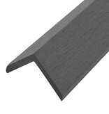 VidaXL Terras hoekplinten 5 st 170 cm HKC grijs