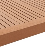 VidaXL Terras hoekplinten 5 st 170 cm HKC lichtbruin