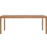 VidaXL Tuintafel 200x100x77 cm massief teakhout
