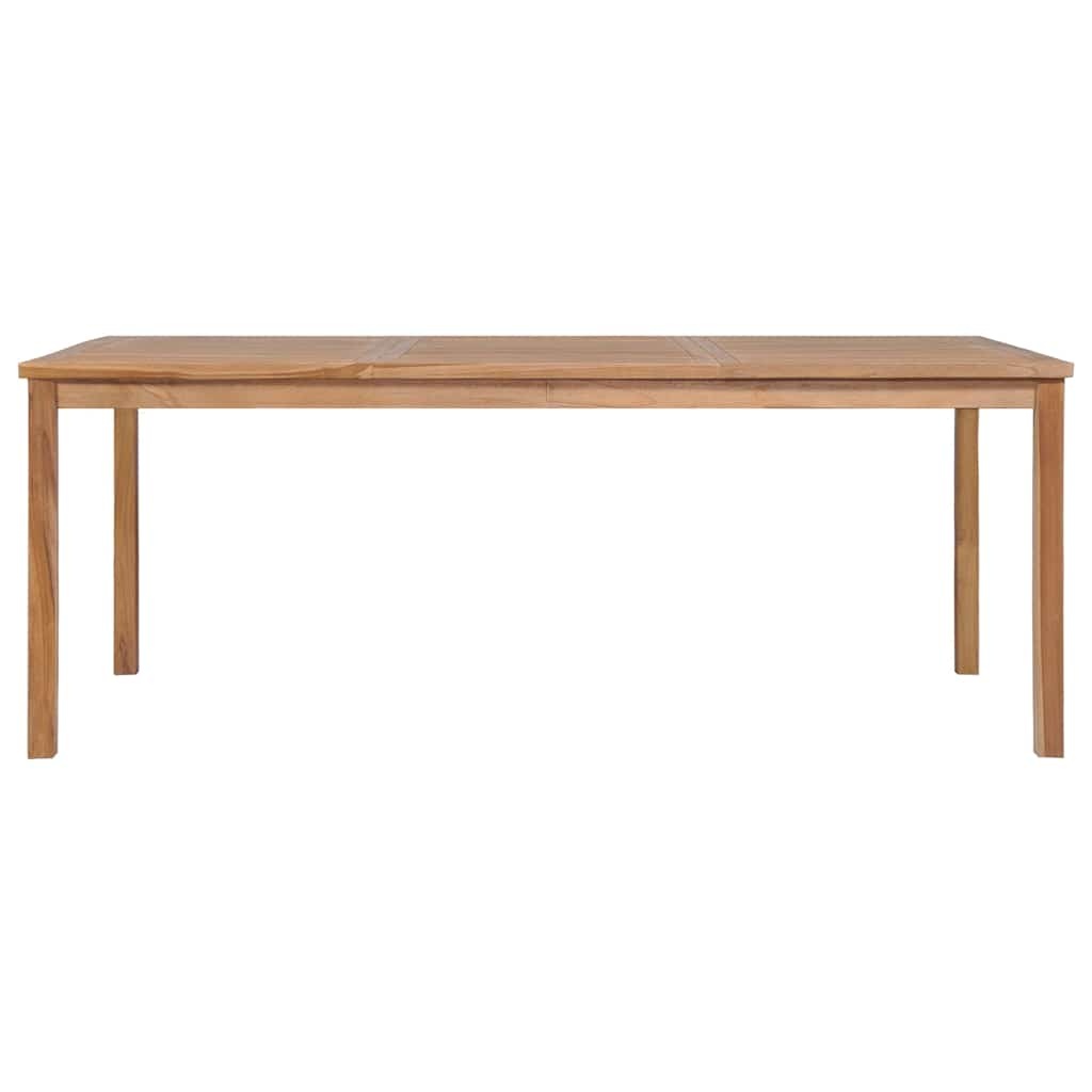VidaXL Tuintafel 200x100x77 cm massief teakhout
