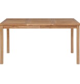 VidaXL Tuintafel 150x90x77 cm massief teakhout