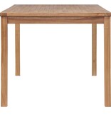VidaXL Tuintafel 150x90x77 cm massief teakhout