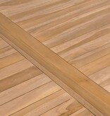 VidaXL Tuintafel 150x90x77 cm massief teakhout