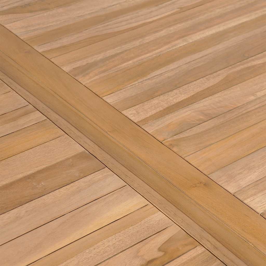 VidaXL Tuintafel 150x90x77 cm massief teakhout