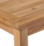 VidaXL Tuintafel 150x90x77 cm massief teakhout