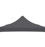 VidaXL Partytentdak 3x3 m antracietkleurig