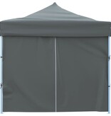VidaXL Vouwtent pop-up met 8 zijwanden 870x291x315 cm antraciet