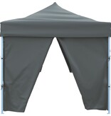VidaXL Vouwtent pop-up met 8 zijwanden 870x291x315 cm antraciet