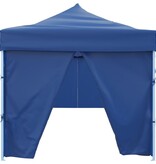 VidaXL Vouwtent pop-up met 8 zijwanden 870x291x315 cm blauw