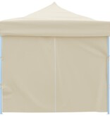 VidaXL Vouwtent pop-up met 8 zijwanden 870x291x315 cm crème