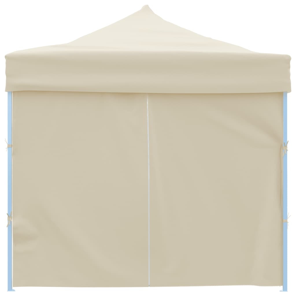 VidaXL Vouwtent pop-up met 8 zijwanden 870x291x315 cm crème