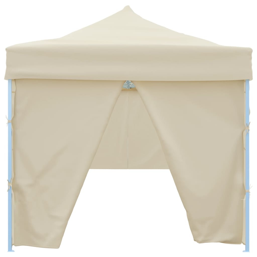 VidaXL Vouwtent pop-up met 8 zijwanden 870x291x315 cm crème