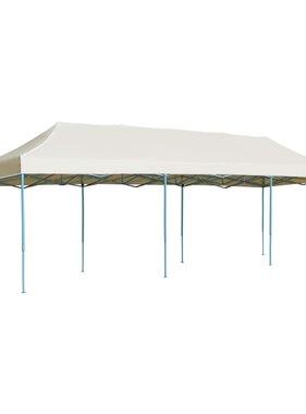 VidaXL Vouwtent pop-up 3x9 m crème