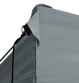 VidaXL Vouwtent met 3 wanden 431x291x315 cm antraciet