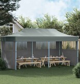 VidaXL Partytent pop-up inklapbaar met zijwanden 3x6 m antraciet