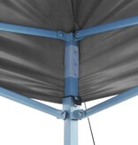 VidaXL Vouwtent pop-up met 2 zijwanden 3x3 m antraciet