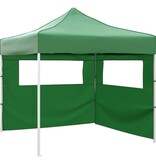 VidaXL Vouwtent met 2 wanden 3x3 m groen