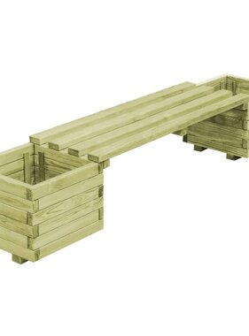 VidaXL Plantenbank geïmpregneerd grenenhout