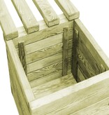 VidaXL Plantenbank geïmpregneerd grenenhout