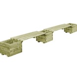 VidaXL Plantenbank geïmpregneerd grenenhout