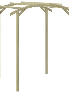 VidaXL Pergola 180x197x210 cm geïmpregneerd grenenhout