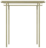 VidaXL Pergola 180x197x210 cm geïmpregneerd grenenhout