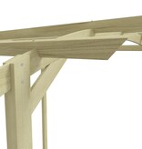 VidaXL Pergola 180x197x210 cm geïmpregneerd grenenhout