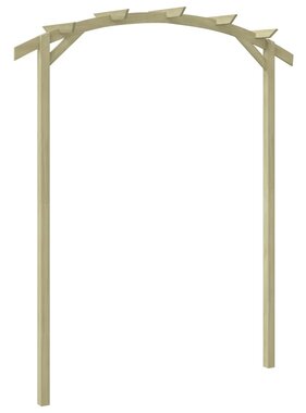 VidaXL Pergola 180x210x40 cm geïmpregneerd grenenhout