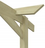 VidaXL Pergola 180x210x40 cm geïmpregneerd grenenhout