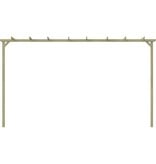 VidaXL Pergola 360x200x60 cm geïmpregneerd grenenhout