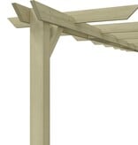 VidaXL Pergola 360x200x60 cm geïmpregneerd grenenhout