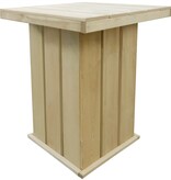 VidaXL Bartafel 75x75x110 cm geïmpregneerd grenenhout