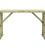 VidaXL Bartafel 170x60x110 cm geïmpregneerd grenenhout