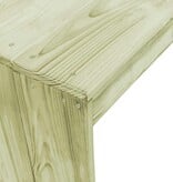 VidaXL Bartafel 170x60x110 cm geïmpregneerd grenenhout